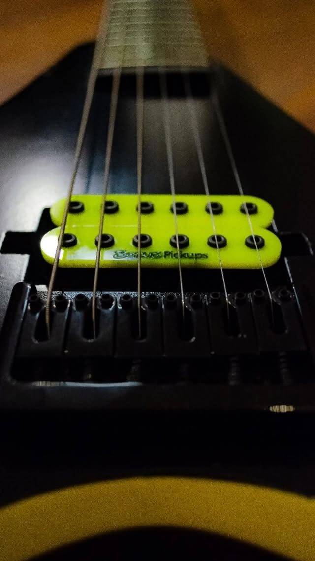 Humbucker DS Pickups montado en un instrumento CR